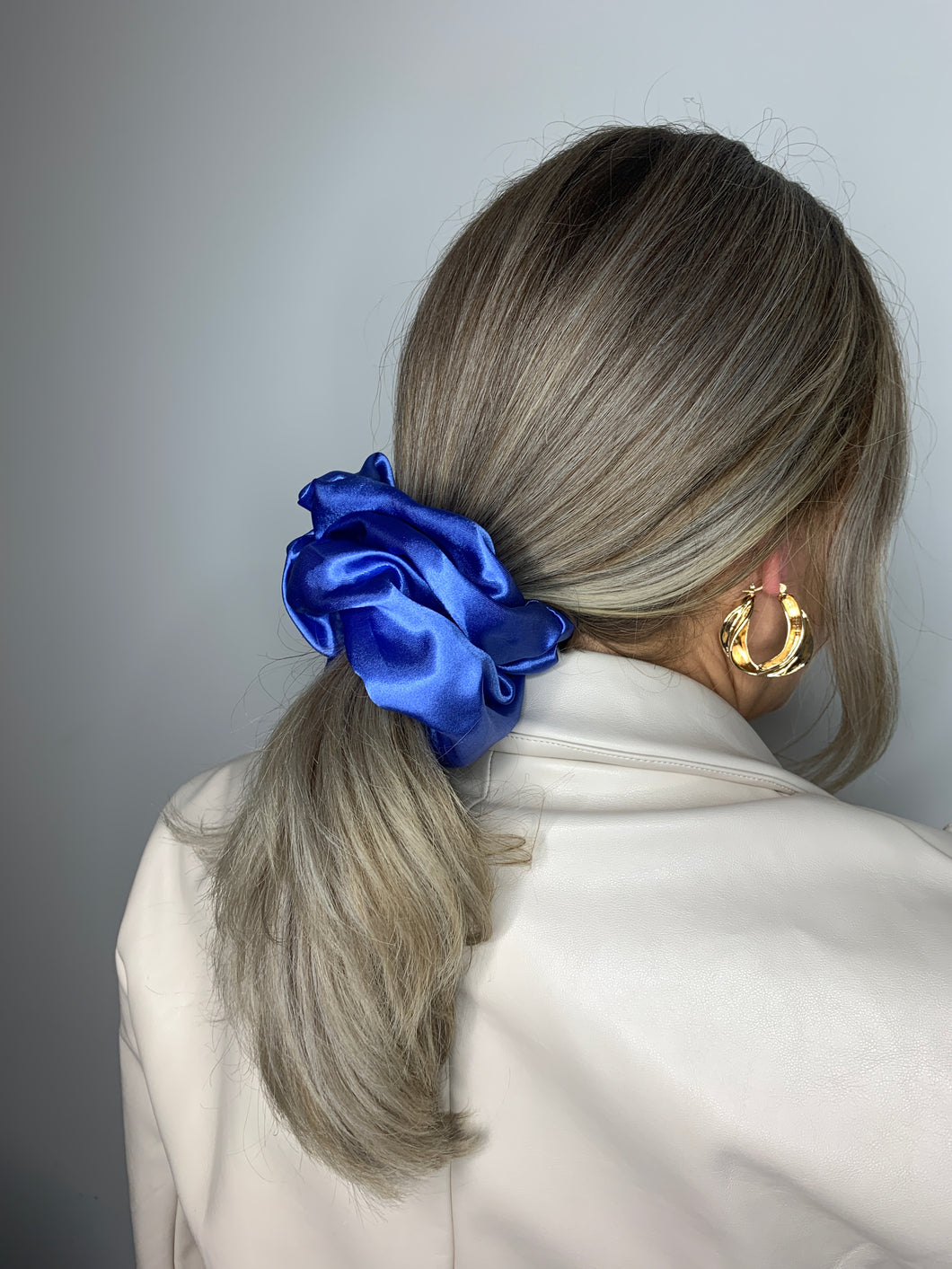 The Violet Blue Scrunchie