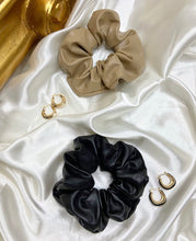 Load image into Gallery viewer, The Leatherette Scrunchie
