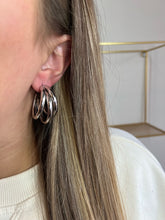 Load image into Gallery viewer, Triple Hoop Earrings

